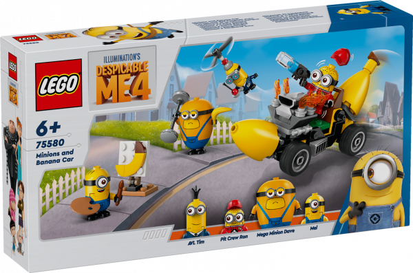 Minions und das Bananen Auto