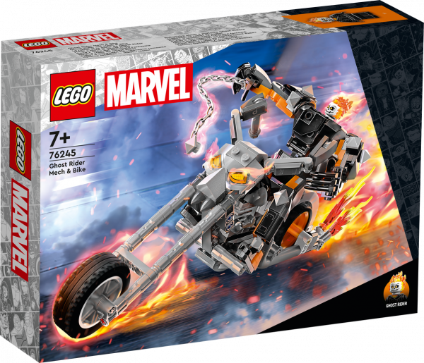 Ghost Rider mit Mech & Bike