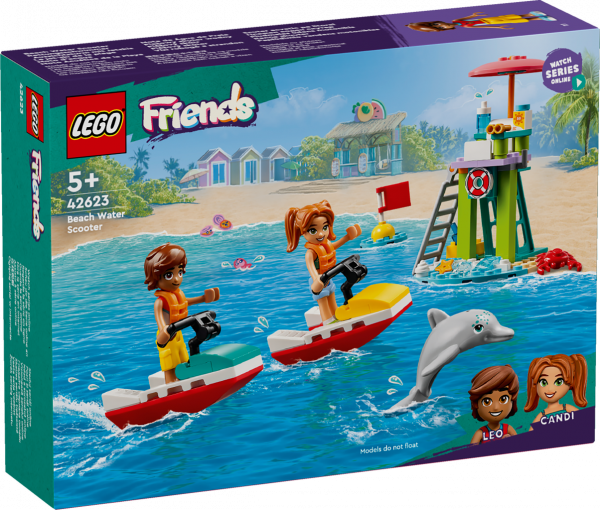 Rettungsschwimmer Aussichtsturm mit Jetskis