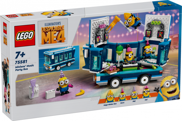 Minions und der Party Bus