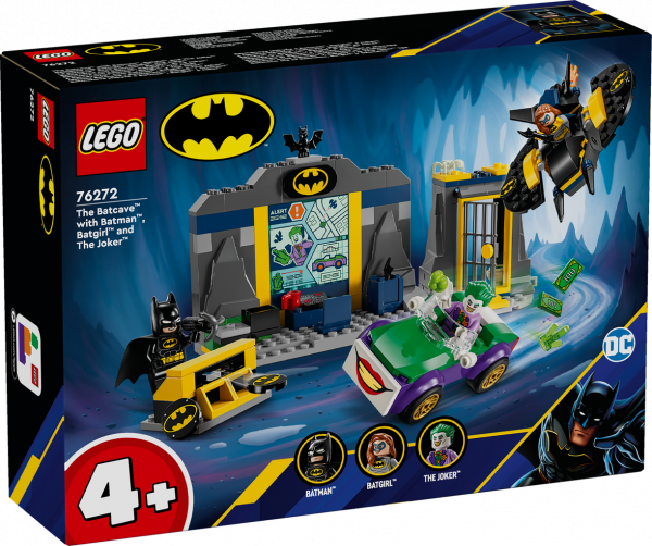 Bathöhle mit Batman™, Batgirl™ und Joker™