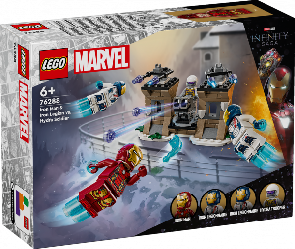 Iron Man & Iron Legion vs. HYDRA-Soldat